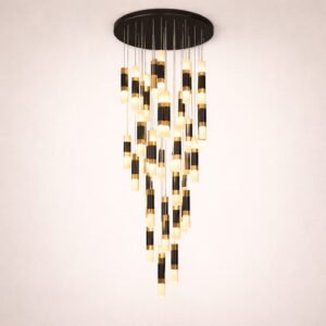 VELTON Cascade Tube Chandelier